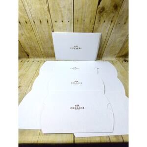 Coach Small Gift Boxes for Small Wallet/Wristlet Lot Of 12